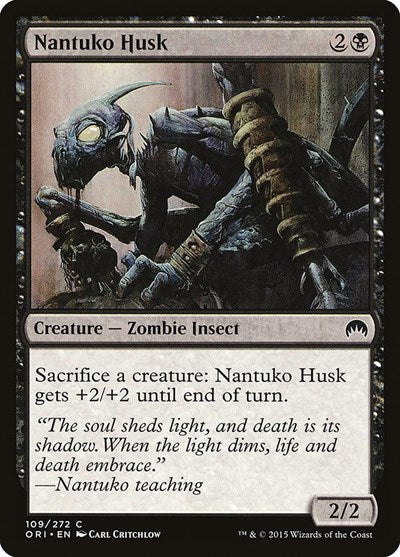 2015 Magic: The Gathering: Magic Origins (ORI) - Nantuko Husk (#109, Common) (, Near Mint)