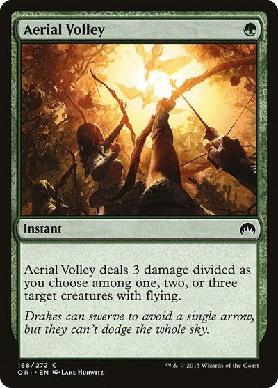 2015 Magic: The Gathering: Magic Origins (ORI) - Aerial Volley (#168, Common) (, Near Mint)