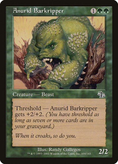 2002 Magic: The Gathering: Judgment (JUD) - Anurid Barkripper (#104, Common) (, Near Mint)