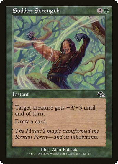 2002 Magic: The Gathering: Judgment (JUD) - Sudden Strength (#132, Common)