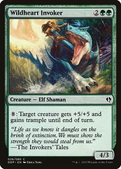2015 Magic: The Gathering: Duel Decks: Zendikar vs. Eldrazi (DDP) - Wildheart Invoker (#26, Common) (, Near Mint)