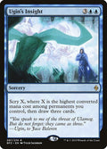 2015 Magic: The Gathering: Battle for Zendikar (BFZ) - Ugins Insight (#87, Rare) (, Near Mint)