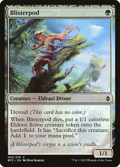 2015 Magic: The Gathering: Battle for Zendikar (BFZ) - Blisterpod (#163, Common) (, Lightly Played)