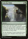 2015 Magic: The Gathering: Battle for Zendikar (BFZ) - Seek the Wilds (#189, Common) (, Lightly Played)