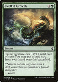 2015 Magic: The Gathering: Battle for Zendikar (BFZ) - Swell of Growth (#191, Common) (, Lightly Played)