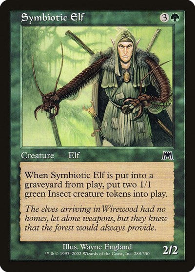 2002 Magic: The Gathering: Onslaught (ONS) - Symbiotic Elf (#288, Common) (, Lightly Played)