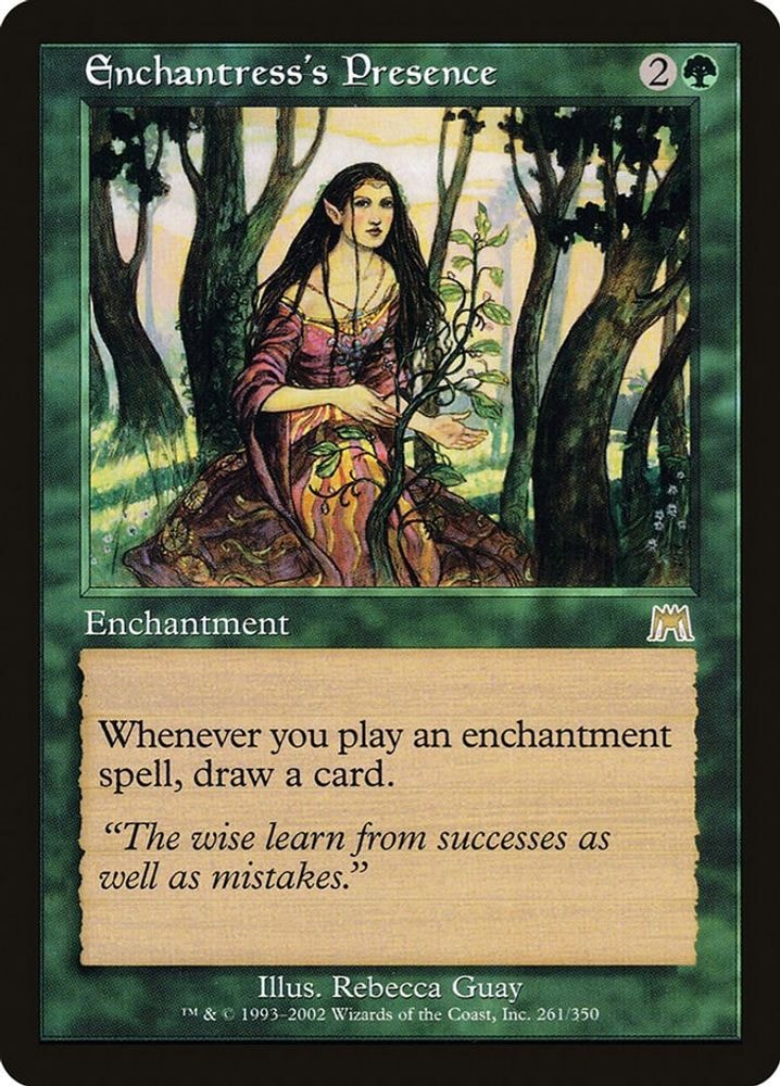 2002 Magic: The Gathering: Onslaught (ONS) - Enchantresss Presence (#261, Rare) (, Near Mint)