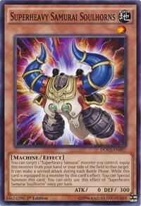 2015 YuGiOh: Dimension of Chaos (DOCS) - Superheavy Samurai Soulhorns (#DOCS-EN007, Common) (1st Edition, Near Mint)