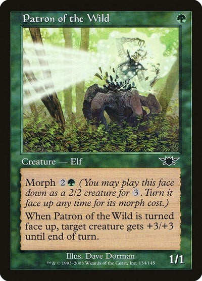 2003 Magic: The Gathering: Legions (LGN) - Patron of the Wild (#134, Common) (, Lightly Played)