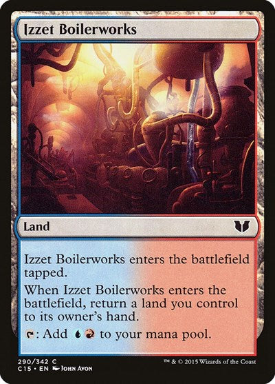 2015 Magic: The Gathering: Commander 2015 (C15) - Izzet Boilerworks (#290, Common) (, Near Mint)