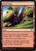 2015 Magic: The Gathering: Commander 2015 (C15) - Vivid Crag (#316, Uncommon) (, Lightly Played)