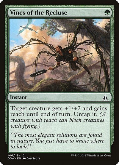 2016 Magic: The Gathering: Oath of the Gatewatch (OGW) - Vines of the Recluse (#146, Common)