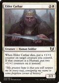 2016 Magic: The Gathering: Duel Decks: Blessed vs. Cursed (DDQ) - Elder Cathar (#9, Common) (, Near Mint)
