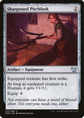 2016 Magic: The Gathering: Duel Decks: Blessed vs. Cursed (DDQ) - Sharpened Pitchfork (#32, Uncommon) (, Near Mint)