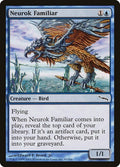 2003 Magic: The Gathering: Mirrodin (MRD) - Neurok Familiar (#43, Common) (, Lightly Played)