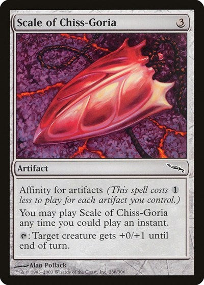 2003 Magic: The Gathering: Mirrodin (MRD) - Scale of Chiss Goria (#236, Common) (, Near Mint)