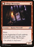 2016 Magic: The Gathering: Shadows over Innistrad (SOI) - Village Messenger (#190, Uncommon) (, Lightly Played)