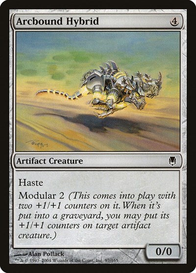 2004 Magic: The Gathering: Darksteel (DST) - Arcbound Hybrid (#97, Common) (, Near Mint)