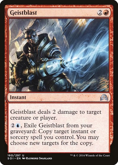 2016 Magic: The Gathering: Shadows over Innistrad (SOI) - Geistblast (#160, Uncommon) (, Near Mint)