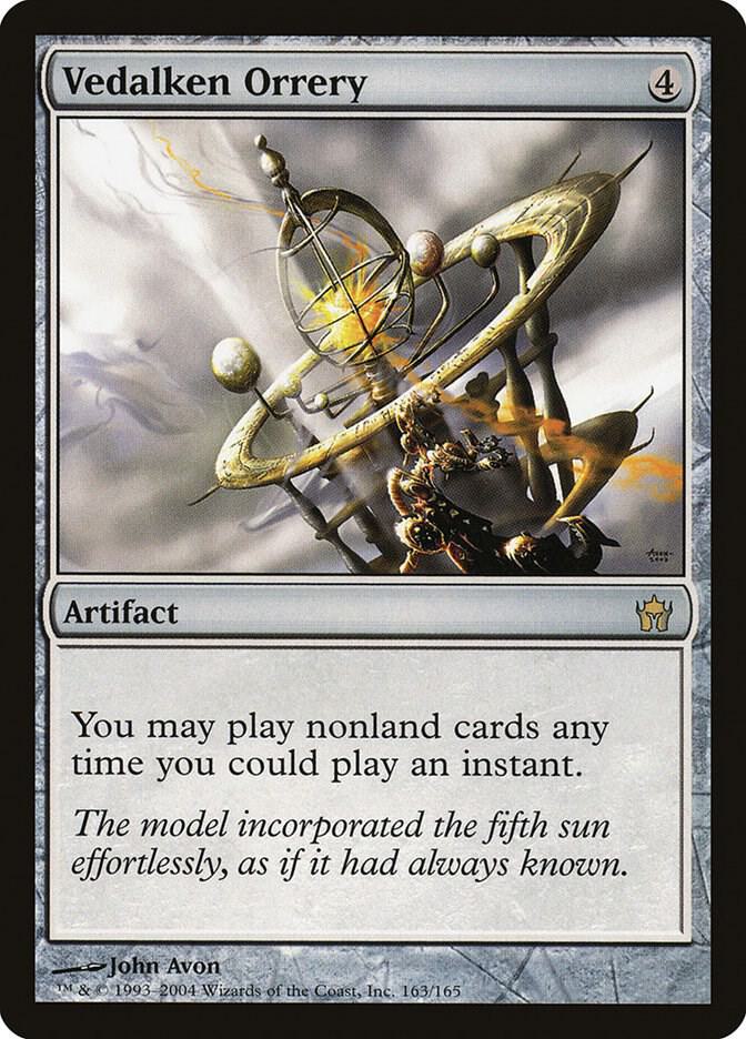 Vedalken Orrery Fifth Dawn Normal [5DN - 163] Rare Near Mint