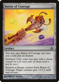 2004 Magic: The Gathering: Fifth Dawn (5DN) - Baton of Courage (#105, Common) (, Near Mint)