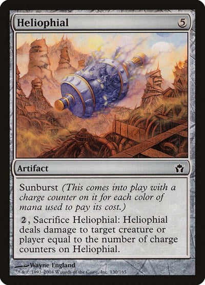 2004 Magic: The Gathering: Fifth Dawn (5DN) - Heliophial (#130, Common) (, Near Mint)