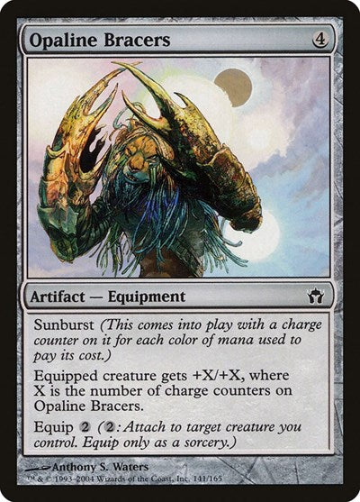 2004 Magic: The Gathering: Fifth Dawn (5DN) - Opaline Bracers (#141, Common) (, Near Mint)