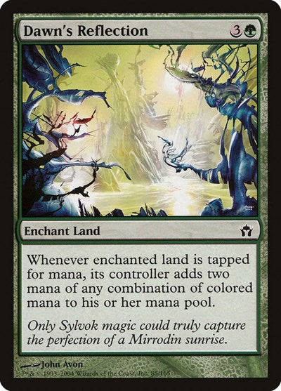 2004 Magic: The Gathering: Fifth Dawn (5DN) - Dawns Reflection (#85, Common) (, Near Mint)