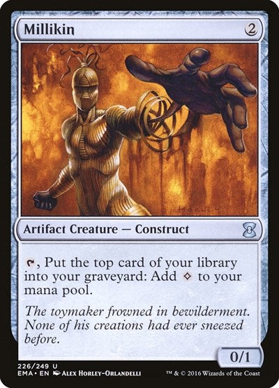 2016 Magic: The Gathering: Eternal Masters (EMA) - Millikin (#226, Uncommon) (, Near Mint)