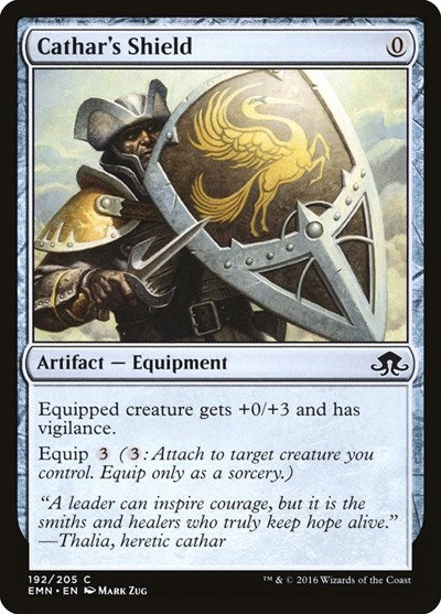 2016 Magic: The Gathering: Eldritch Moon (EMN) - Cathars Shield (#192, Common) (, Near Mint)