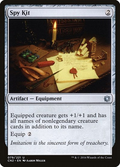 2016 Magic: The Gathering: Conspiracy: Take the Crown (CN2) - Spy Kit (#79, Uncommon) (, Near Mint)