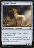 2016 Magic: The Gathering: Conspiracy: Take the Crown (CN2) - Opaline Unicorn (#213, Common) (, Near Mint)