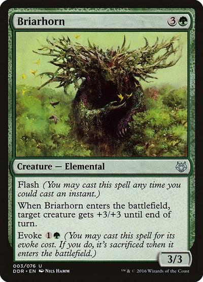 2016 Magic: The Gathering: Duel Decks: Nissa vs. Ob Nixilis (DDR) - Briarhorn (#3, Uncommon) (, Near Mint)