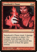 2004 Magic: The Gathering: Champions of Kamigawa (CHK) - Yamabushis Flame (#198, Common)