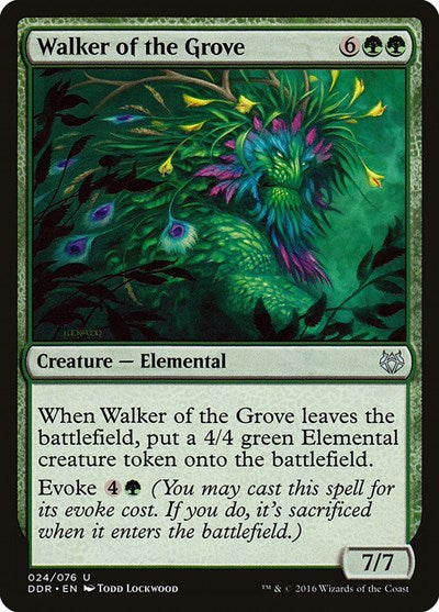 2016 Magic: The Gathering: Duel Decks: Nissa vs. Ob Nixilis (DDR) - Walker of the Grove (#24, Uncommon)