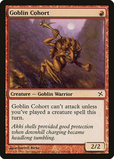 2005 Magic: The Gathering: Betrayers of Kamigawa (BOK) - Goblin Cohort (#106, Common) (, Near Mint)
