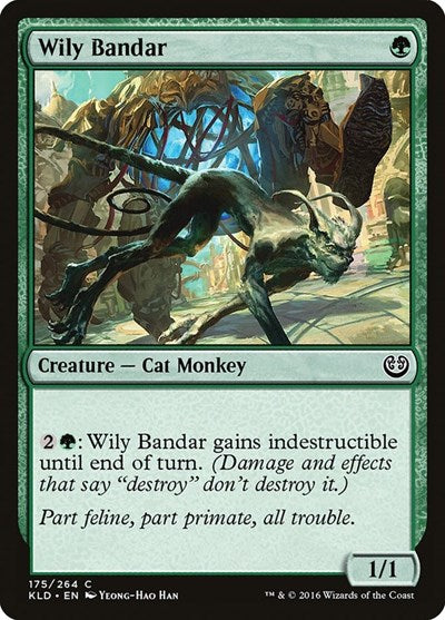 2016 Magic: The Gathering: Kaladesh (KLD) - Wily Bandar (#175, Common)