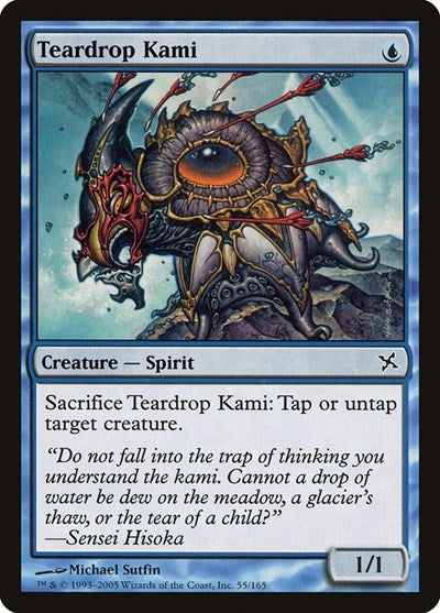2005 Magic: The Gathering: Betrayers of Kamigawa (BOK) - Teardrop Kami (#55, Common) (, Near Mint)