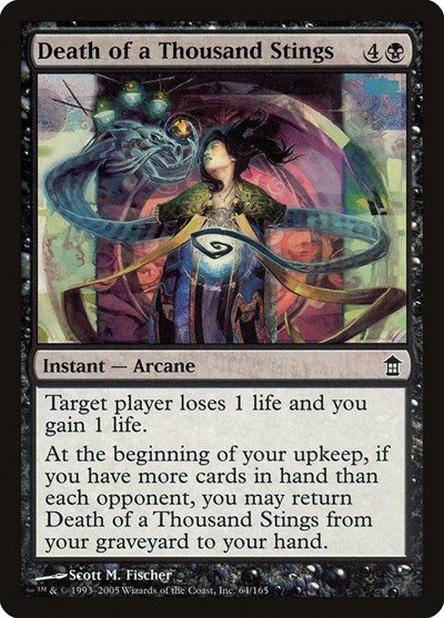 2005 Magic: The Gathering: Saviors of Kamigawa (SOK) - Death of a Thousand Stings (#64, Common) (, Near Mint)