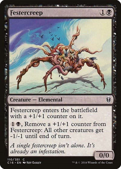 2016 Magic: The Gathering: Commander 2016 (C16) - Festercreep (#110, Common) (, Near Mint)