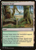 2016 Magic: The Gathering: Commander 2016 (C16) - Krosan Verge (#306, Uncommon) (, Lightly Played)