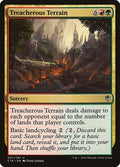 2016 Magic: The Gathering: Commander 2016 (C16) - Treacherous Terrain (#47, Uncommon) (, Near Mint)
