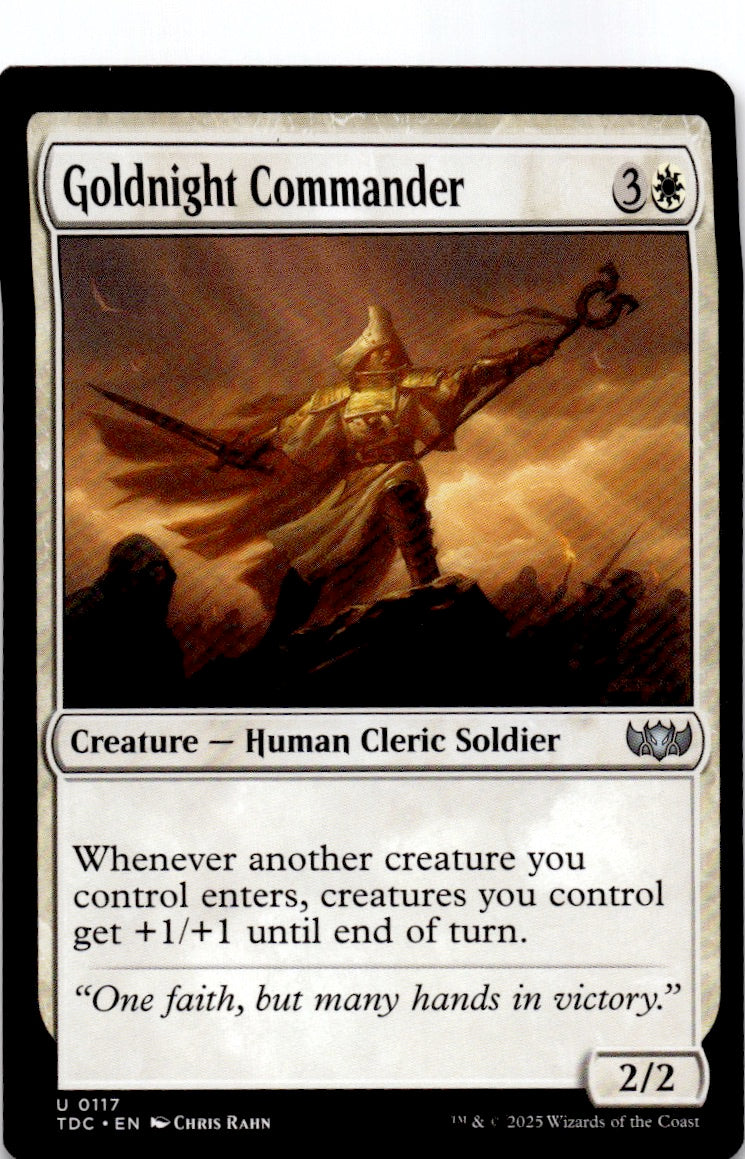 Goldnight Commander