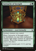 2017 Magic: The Gathering: Amonkhet (AKH) - Cartouche of Strength (#158, Common)
