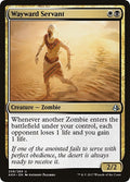 2017 Magic: The Gathering: Amonkhet (AKH) - Wayward Servant (#208, Uncommon) (, Lightly Played)