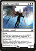 2026 Magic: The Gathering: Prerelease Cards (PRE) - Angel of Sanctions (#1s, Mythic Rare) (Foil, Near Mint)