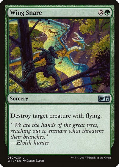 2017 Magic: The Gathering: Welcome Deck 2017 (W17) - Wing Snare (#30, Uncommon) (, Near Mint)