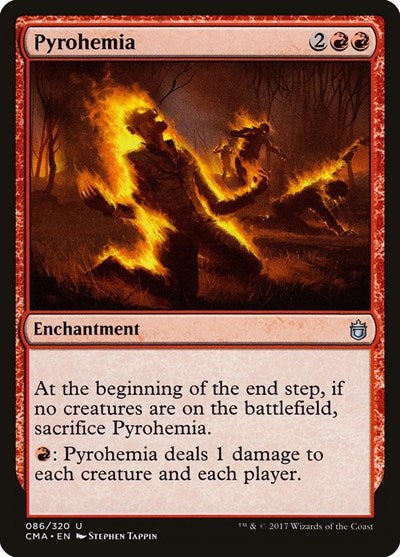 2017 Magic: The Gathering: Commander Anthology (CMA) - Pyrohemia (#86, Uncommon) (, Near Mint)