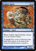 2005 Magic: The Gathering: Ravnica: City of Guilds (RAV) - Zephyr Spirit (#76, Common) (, Lightly Played)