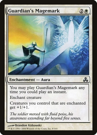 2006 Magic: The Gathering: Guildpact (GPT) - Guardians Magemark (#8, Common) (, Near Mint)